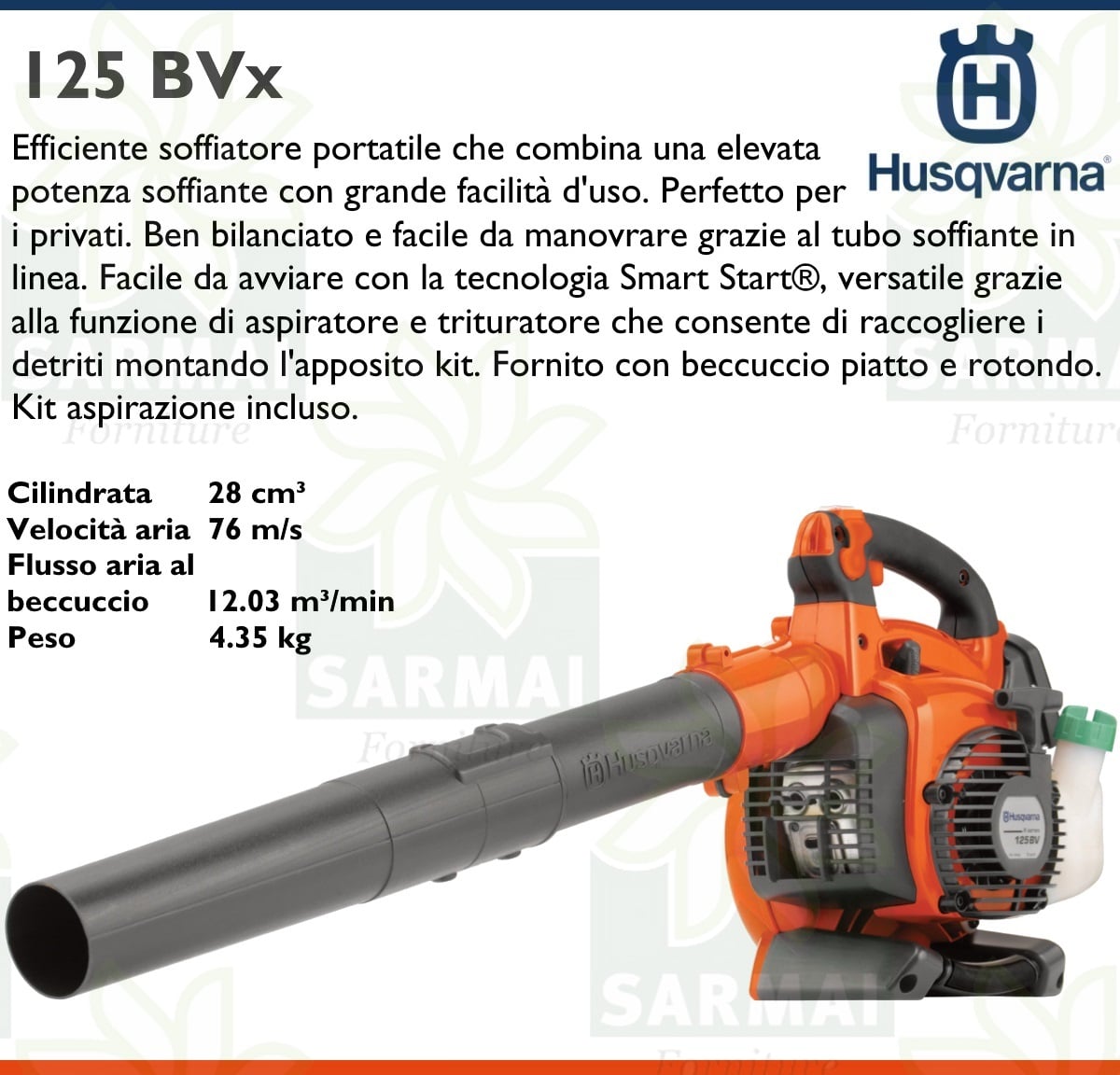 Husqvarna 125BVX