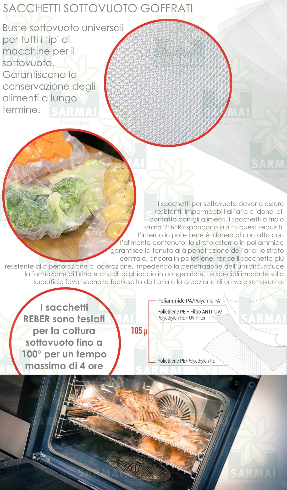 BUSTE SOTTOVUOTO
