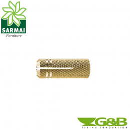 Tasselli Ancoranti G&B OMEGA OTTONE Ø 8/10/12 mm Vari formati