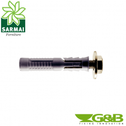 Tasselli Ancoranti G&B BRIC BCM NYLON Ø 12/14 mm con vite Esagonale M8 M10