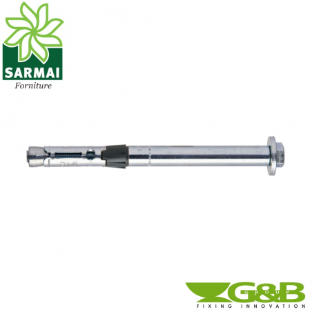 Ancorante Ancoranti G&B GAMMA Acciaio CE 1 Vite esagonale 8.8 e rondella