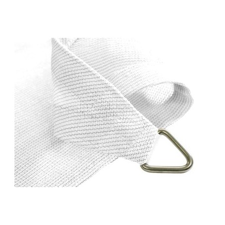 Tenda telo vela ombreggiante ombra quadrata Colore Bianco 5x5 3,6x3,6 m