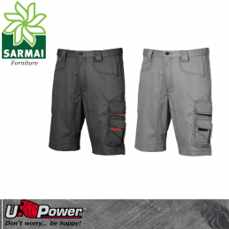 Upower PARTY bermuda pantaloncino pantalone da lavoro multitasca resistente