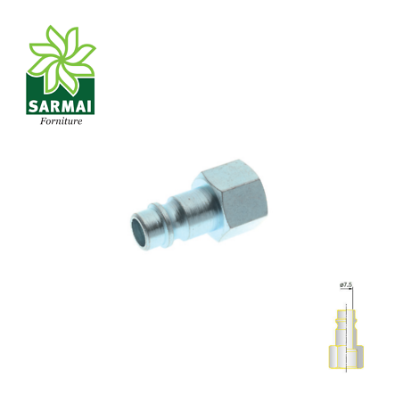RACCORDO INNESTO RAPIDO ARIA COMPRESSA AVP ATTACCO FEMMINA 3/8 PROFILO EUROPEO