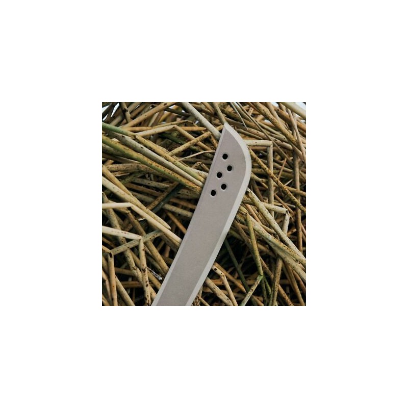 FISKARS falce professionale doppia lama per sterpaglie erbacce canneti