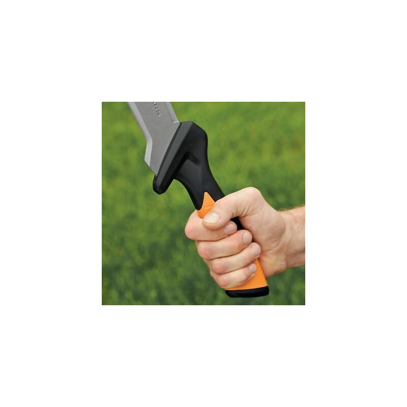 FISKARS falce professionale doppia lama per sterpaglie erbacce canneti