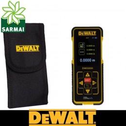 DeWALT DW03050 Misuratore laser di distanze 50 m precisione 1,5 mm con custodia
