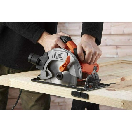 BLACK & DECKER CS1550-QS Sega circolare elettrica 1500W Ø 190mm inclinazione 45°