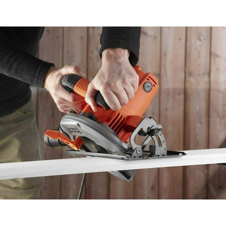 BLACK & DECKER CS1550-QS Sega circolare elettrica 1500W Ø 190mm inclinazione 45°