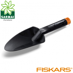 FISKARS 1000694 Trapiantatore bulbi Large per aiuole fioriere in fibra di vetro