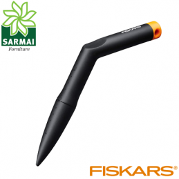 FISKARS Piantatore Solid 1057080 impugnatura a L in fibra vetro con misuratore