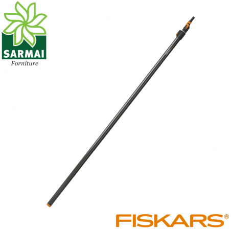 FISKARS manico telescopico QuikFit in alluminio fino a 4 m super leggero