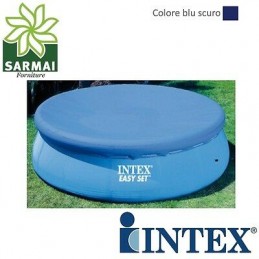 INTEX COPRIPISCINA COPRI PISCINA TELO COPERTURA ROTONDA PER AUTOPORTANTE CM 244