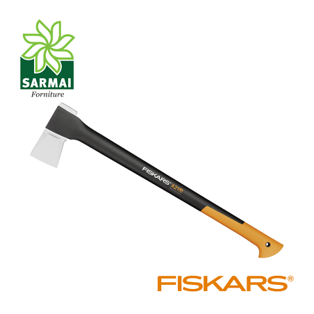 FISKARS Ascia accetta L X21 professionale da spacco per legna diametro 20-30 cm