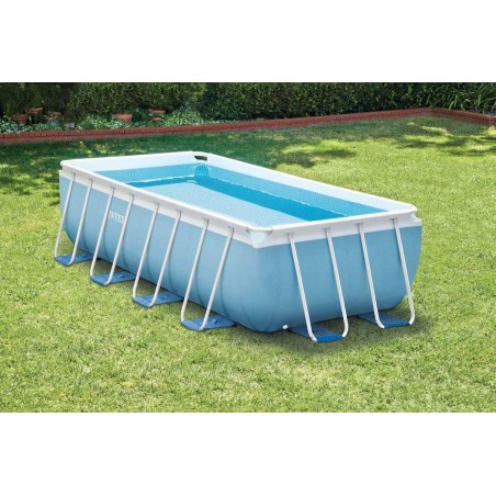 INTEX 26788 PISCINA FUORITERRA PRISMA FRAME RETTANGOLARE 400x200x100 CON POMPA FILTRO