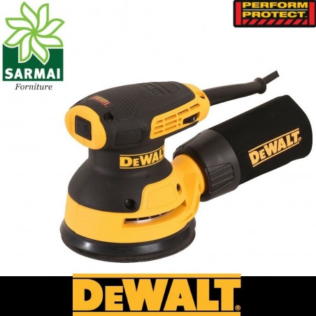 DeWALT DWE6423 LEVIGATRICE ROTO-ORBITALE 125 mm 280W CON DOPPIA VELOCITA'