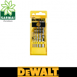 DeWALT DT6956-QZ Serie assortimento 5 punte per muratura pietra calcestruzzo