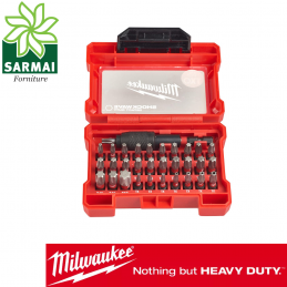 Assortimento inserti bit 32 pz Milwaukee in acciaio trattato in cassetta ABS