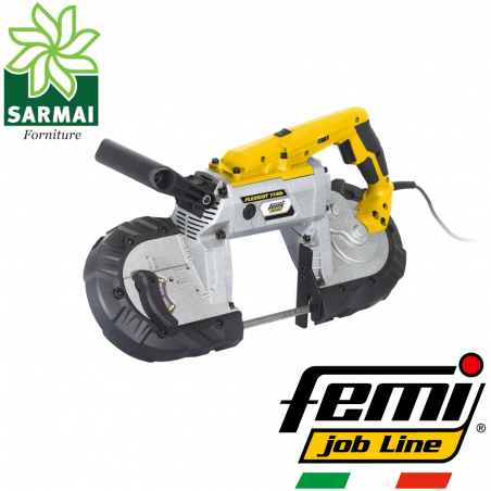 FEMI FLEXICUT 1140E Sega segatrice portatile lama a nastro 1100W 230V senza base