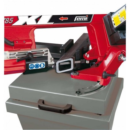 FEMI 785 XL Sega segatrice lama a nastro 2 velocità 1600W 230V taglio 20 cm