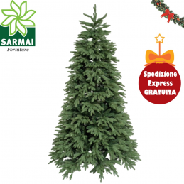 Albero di Natale ARTIFICIALE KENNEDY folto effetto super realistico al tatto