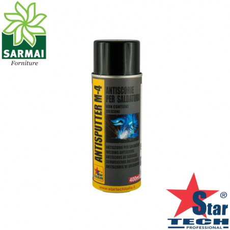 ANTISPUTTER spray 400 ml antiscorie antiadesivo sintetico per saldatura no fumi