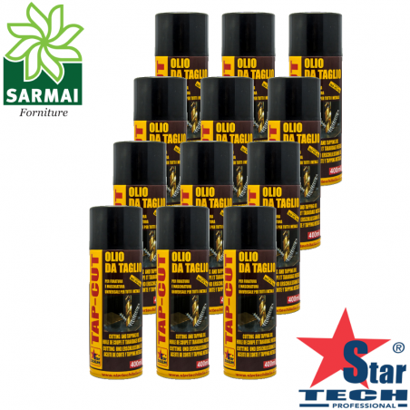 TAP-CUT spray 400 ml olio da taglio per foratura maschiatura per tutti i metalli