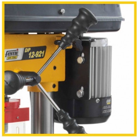 FEMI DP 12-921 Trapano a colonna da banco monofase 230V mandrino 13 mm 500W