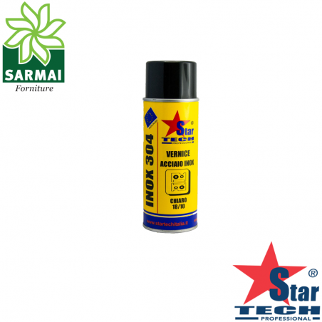 INOX 304 spray 400 ml vernice anticorrosiva a base di acciaio inossidabile inox
