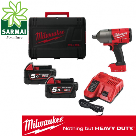 MILWAUKEE M18 ONEFHIWF34-502X FUEL avvitatore ad impulsi 2034 Nm 18V + batterie