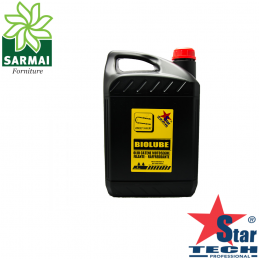 BIOLUBE olio lubrificante catena motosega protettivo biologico winterizzato 5 lt