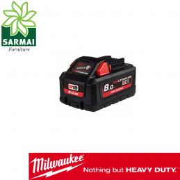 MILWAUKEE M18 HB8 batteria 18V 8.0 Ah Li-Ion a ioni di litio 50% energia in più
