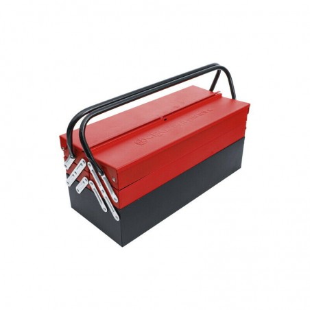 BGS 6056 valigetta cassetta estensibile portattrezzi 5 scomparti completa 86 pz
