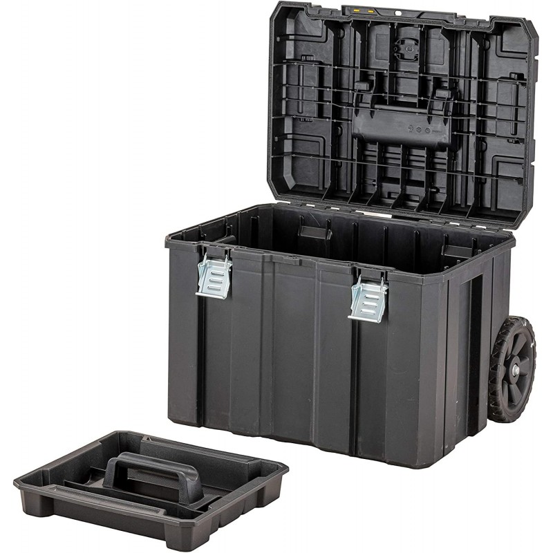 DeWALT TROLLEY CASSETTA CASSONE PORTA UTENSILI CON RUOTE E IMPUGNATURA TELESCOPICA VUOTA