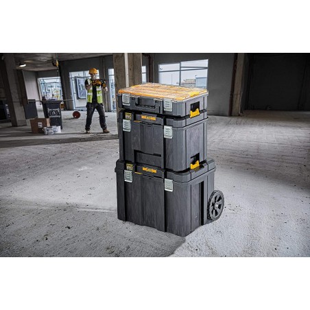 DeWALT TROLLEY CASSETTA CASSONE PORTA UTENSILI CON RUOTE E IMPUGNATURA TELESCOPICA VUOTA