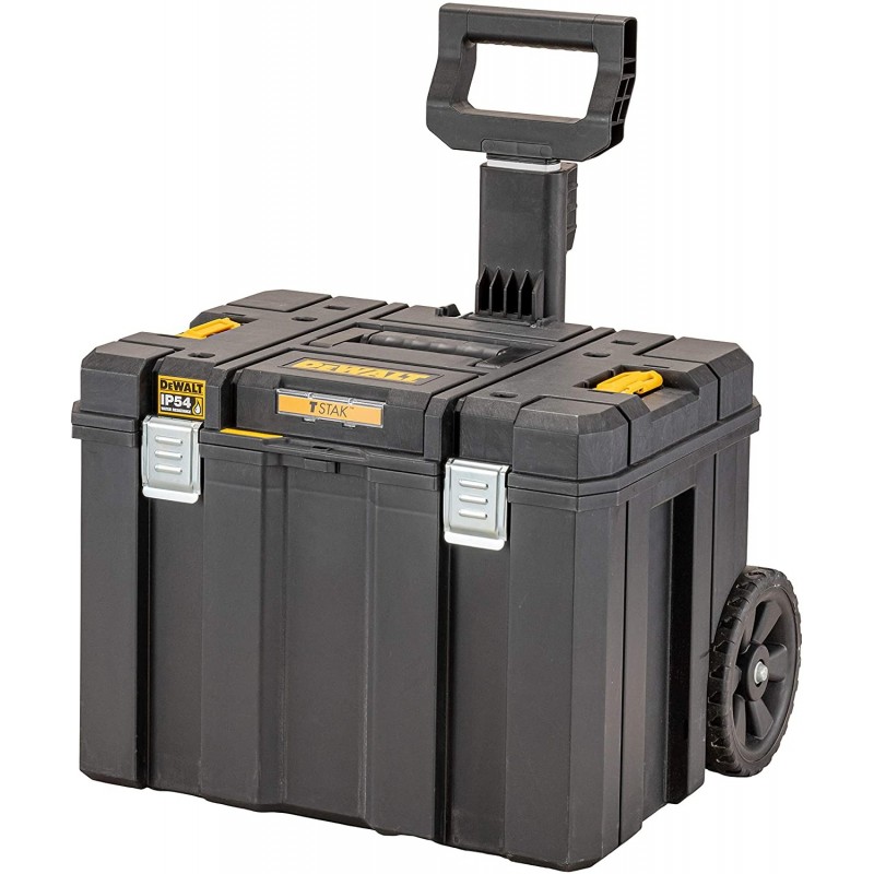 DeWALT TROLLEY CASSETTA CASSONE PORTA UTENSILI CON RUOTE E IMPUGNATURA TELESCOPICA VUOTA