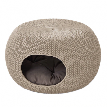 CURVER Cozy cuccia chiusa divanetto divano puffo letto lettino per cane gatto