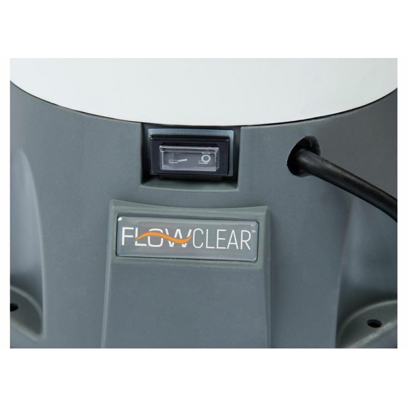 Bestway 58515 pompa a sabbia filtraggio piscine fuori terra 3.028 L/H tubi 32 mm