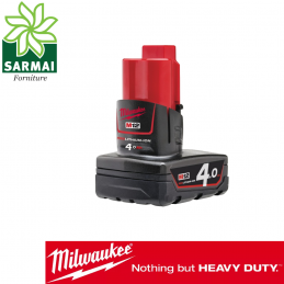 MILWAUKEE M12 B4 batteria 12V 4.0 Ah Li-Ion a ioni di litio 3 volte più potente