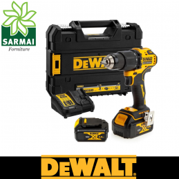TRAPANO AVVITATORE CON PERCUSSIONE COMPATTO 18V XR 4,0 AH DCD709M2T-QW DEWALT