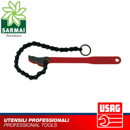 Giratubi a catena modello leggero Lunghezza 617 mm USAG 312 3 - 5 pollici