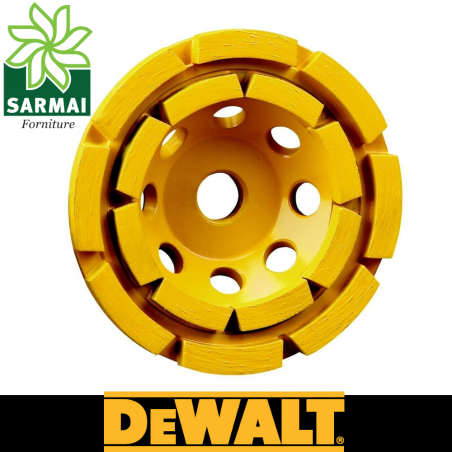 DEWALT DT3796 Tazza diamantata per cemento a doppia corona disco diamantato 125