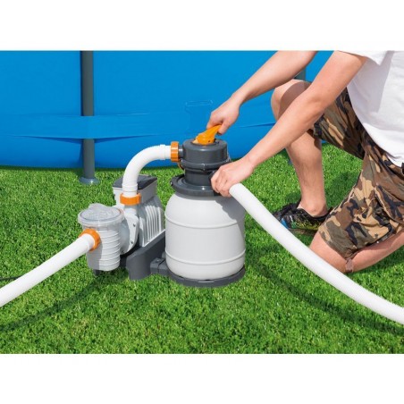 Pompa Filtro A Sabbia Bestway 58497 Flowclear Da 5.678 lt/h per Piscina