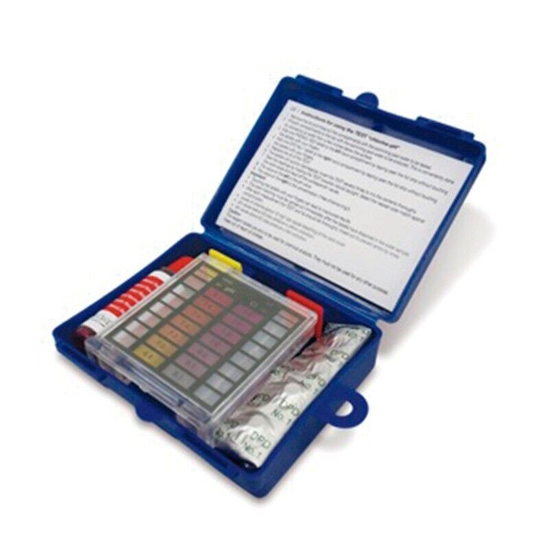 KIT TEST PER PISCINE E SPA 2-WAY BESTWAY TEST PH E CLORO PULIZIA MANUTENZIONE