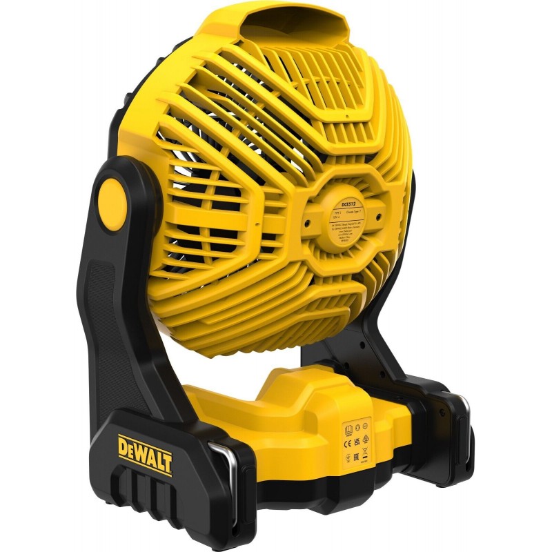 DEWALT DCE512N Ventilatore a pavimento a batteria 18 Volt (SOLO CORPO) 1680 m³h