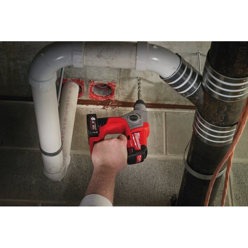 MILWAUKEE M12 CH-0X Tassellatore SDS-PLUS super leggero 12V 1,1 J solo corpo