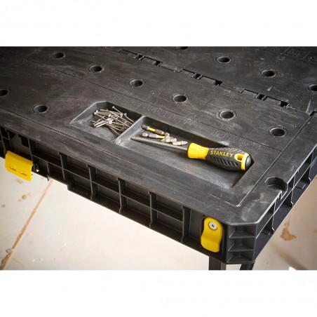 Banco da lavoro STANLEY ESSENTIAL portatile pieghevole 85x30 cm 320Kg