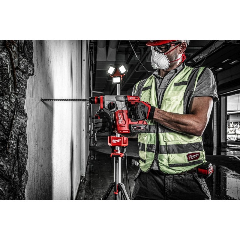 Milwaukee M18 BLHX-0X tassellatore SDS- PLUS doppio mandrino Fixtec solo corpo