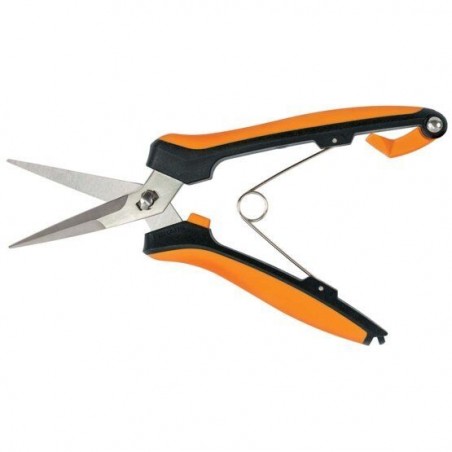 Fiskars SP160 Forbici per Fiori a Lame in Acciaio Inox Curve Lunghezza 17,1 cm
