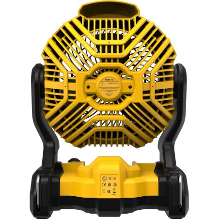 DEWALT DCE512N Ventilatore a pavimento a batteria 18 Volt (SOLO CORPO) 1680 m³h